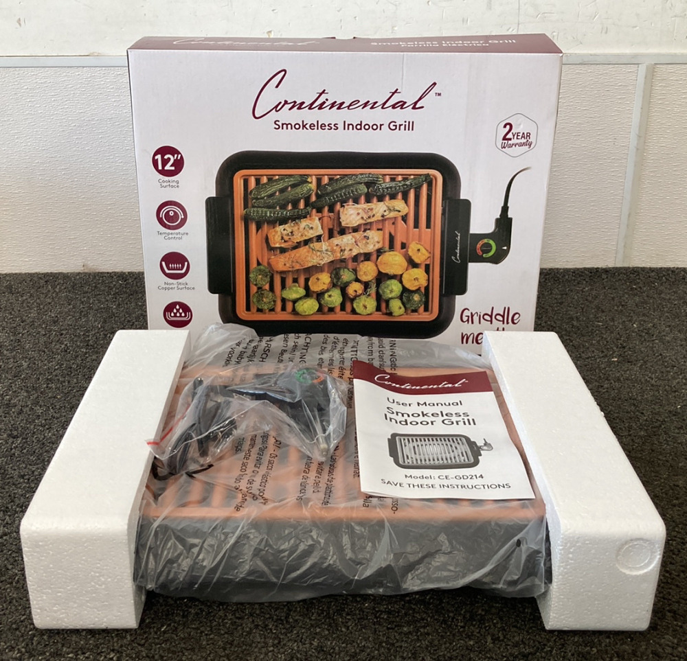 Continental Smokeless Indoor Grill