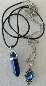 (2) Beautiful Blue Necklaces