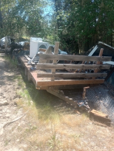 17'-8" Flatbed Double Axle Trailer
