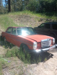1976 Mercedes 240D Diesel Car
