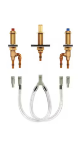 (1) M-Pact Valve 2 Handle Roman Tub Valve Kit