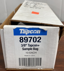10 Bags 2 Each W Masonry Bit 3/8x4&rdquo; 20 Bolts 10 Bits