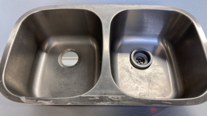 Double Stainless Steel Sink