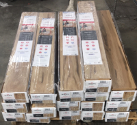 (16) Packs of 9 Planks Millport Hickory Laminate Wood Flooring