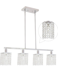 Bonlicht* Modern Chandelier Crystal Pentant Lamp For Kitchen/Bathroom