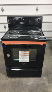 (1) Like New Whirlpool Oven (Black)