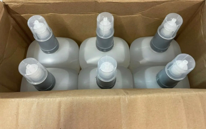 (1) Ecolab&reg; Gentle Hand Sanitizer Gel - 750 mL each Case of 6