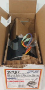 New Mars Multi Horsepower Direct Drive Ball Bearing Blower Motor