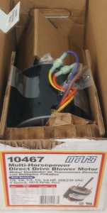 New Mars Multi Horsepower Direct Drive Ball Bearing Blower Motor
