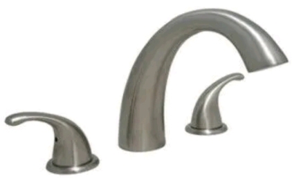 Box of (6) PROFLO PF6870BN Deck Mounted Roman Tub Filler Trim - Nickel