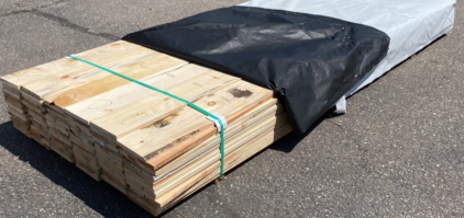Bunk of 1x8 PP S4S #4 KDHT lumber