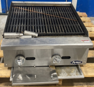 Atasa 2 Burner Gas Countertop besubianic char broiler