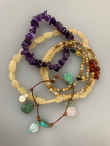 Precious Stone Bracelets
