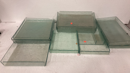 (12) Pieces Of Plastic Containers