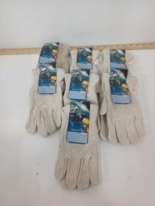 (7) Pairs Of Liberty Glove And Safety Size Small Leather Glove