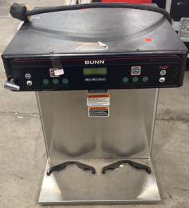 Bunn 37600.0002 BrewWISE ICB-TWIN Dual Infusion Series Stainless Steel Coffee Brewer - 120/208V
