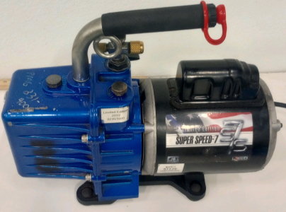 Limited Edition JB Industries Super Speed-7 Vacuum Pump