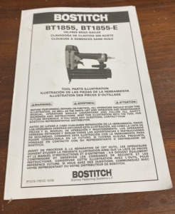 Bostitch Oil-Free Brad Nailer