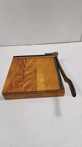 Wood Paper Cutter