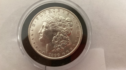 1890-P Morgan Dollar