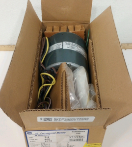 New GE Commercial Motors 3/4 HP Condenser Fan Motor