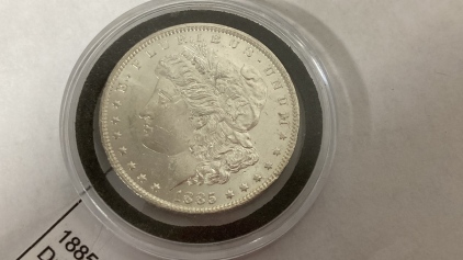 1885-Morgan Dollar