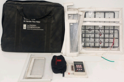 (1) TEC TrueFlow Air Handler Flow Meter Kit (1) TEC Pressure and flow Guage