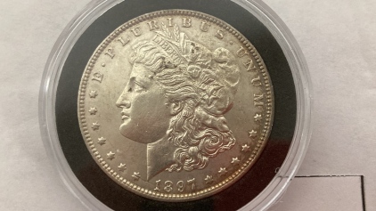 1897-P Morgan Dollar