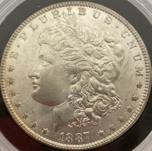 1887-P Morgan Dollar