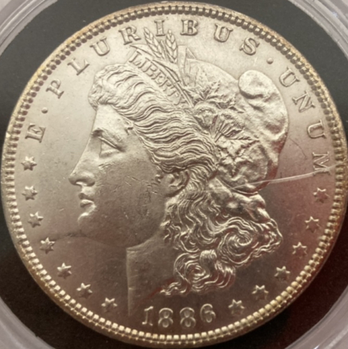 1886-P Morgan Dollar