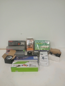 (5) Nu-Kote Printer Ribbon Cartridges (2) Premium Toner Cartridges (1) Triton USB To VGA Adapter And More!