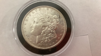 1882-S Morgan Dollar