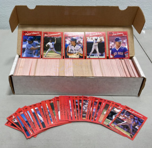 (1) Large Box Of Donruss 1990 Baseball Cards