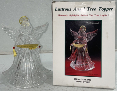 Lustrous Angel Tree Topper