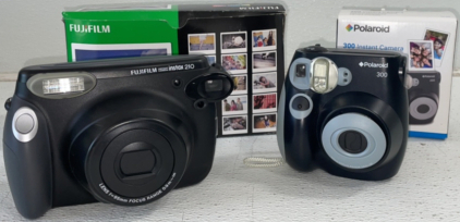 FujiFilm* Instant Camera Instax 210 And Polaroid* Instant Camera 300