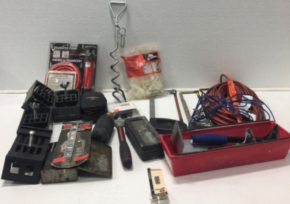 Transfer Pump, Cable Stacker, Saws, Patio Door Handle, Ac Clamp Meter And Much More!