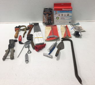 Honeywell Pre-Filter, Smartphone Mounting Kit, Assorted Tools