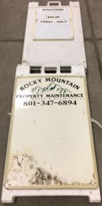 (2) Shop Signs