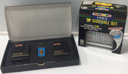 1990s Topps Stadium Club Charter Set, 1993 Toys R Us 1993 Baseball Set