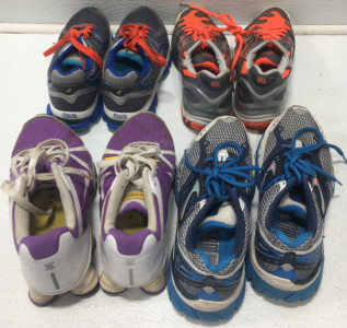 (4) Pairs Of Womens Sneakers