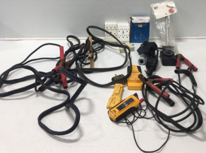Jumper Cables, Surge Protectors, Screw-On Spout, Outdoor Light Sensor Timer And More!