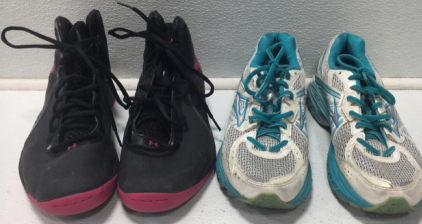 (2) Pairs Of Womens Sneakers