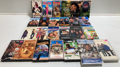 (25) Assorted VHS Movies