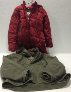 Mens Carthartt Winter Jacket, Womens Eddie Bauer Puff Jacket