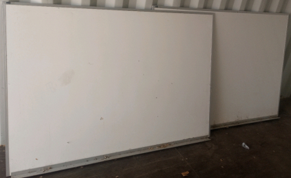 (2) Quartet Brand 4' x 6' Dry Erase Boards