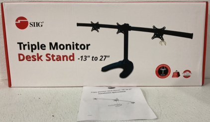 Siig Triple Monitor Desk Stand