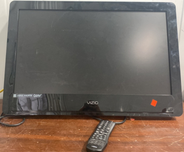 (1) Vizio VA26LHDTV10T 24&rdquo; Tv With Remote