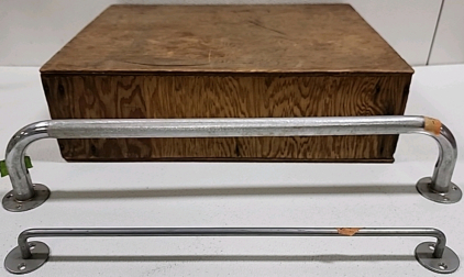 Wooden Box, Bathroom Grab Bar, Small Towell Bar