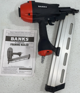 BANKS* 21&deg; Round Head Framing Nailer