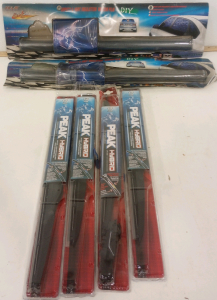 (4) Peak Hybrid 17" Windshield Wipers (2) CLA Performance Racing Safety and Heat insulation Window Film